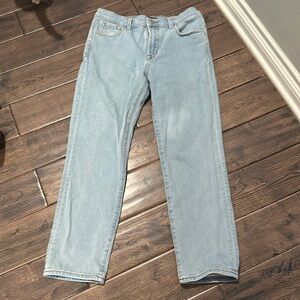 Like new J brand jeans light wash straight leg crop